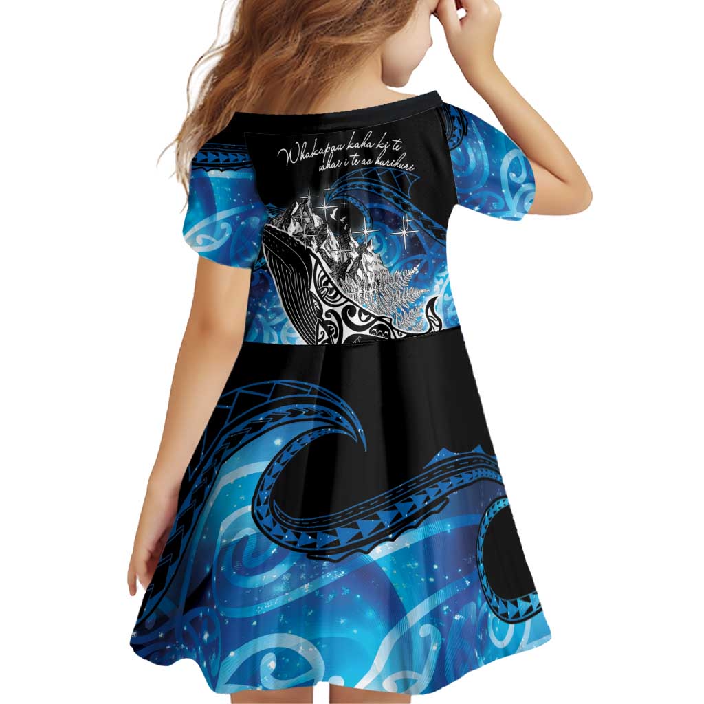 Maori Matariki Te Araroa Paikea Starry Family Matching Summer Maxi Dress and Hawaiian Shirt Tangaroa Whakatauki LT7 - Polynesian Pride