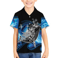 Maori Matariki Te Araroa Paikea Starry Hawaiian Shirt Tangaroa Whakatauki