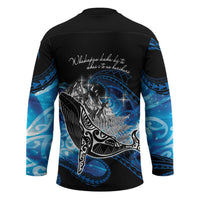 Maori Matariki Te Araroa Paikea Starry Hockey Jersey Tangaroa Whakatauki