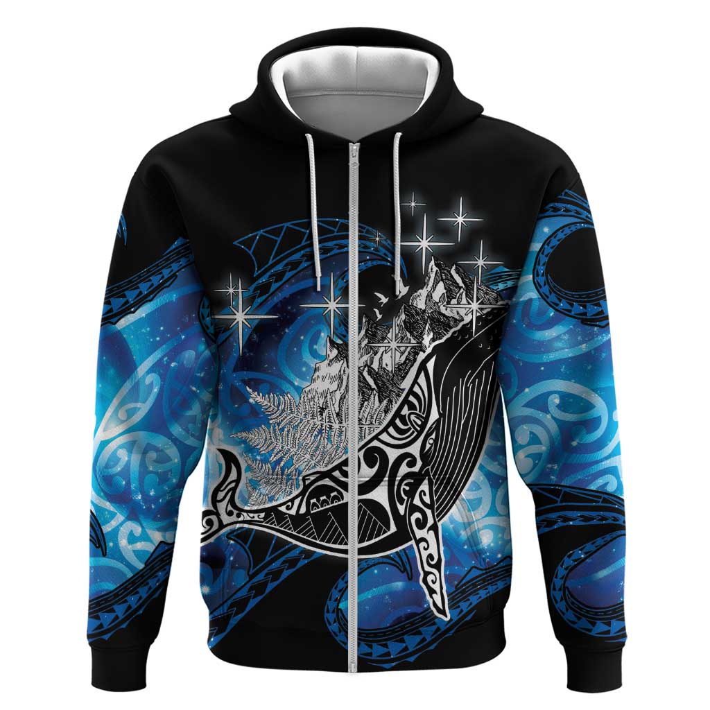 Maori Matariki Te Araroa Paikea Starry Hoodie Tangaroa Whakatauki