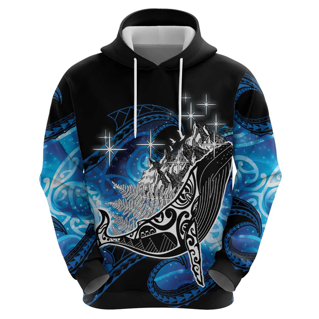 Maori Matariki Te Araroa Paikea Starry Hoodie Tangaroa Whakatauki