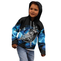 Maori Matariki Te Araroa Paikea Starry Kid Hoodie Tangaroa Whakatauki
