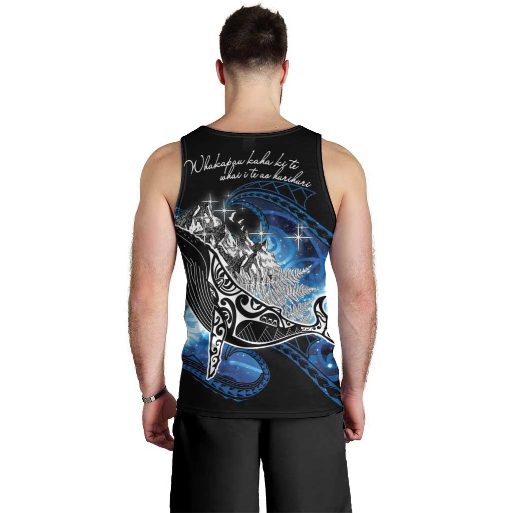 Maori Matariki Te Araroa Paikea Starry Men Tank Top Tangaroa Whakatauki