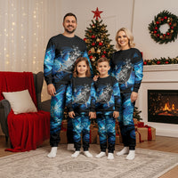 Maori Matariki Te Araroa Paikea Starry Christmas Pajama Set Tangaroa Whakatauki LT7 - Polynesian Pride
