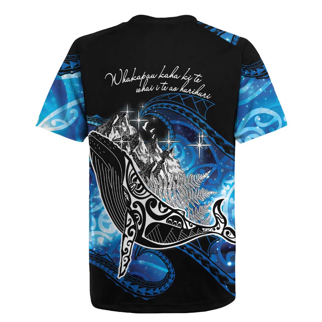 Maori Matariki Te Araroa Paikea Starry Rugby Jersey Tangaroa Whakatauki