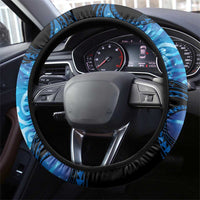 Maori Matariki Te Araroa Paikea Starry Steering Wheel Cover Tangaroa Whakatauki