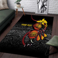 Personalized Papua New Guinea Milne Bay Area Rug Bagi Necklace Mix Lime Pot Grunge