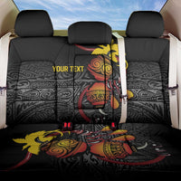 Personalized Papua New Guinea Milne Bay Back Car Seat Cover Bagi Necklace Mix Lime Pot Grunge