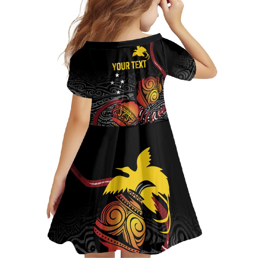 Personalized Papua New Guinea Milne Bay Family Matching Summer Maxi Dress and Hawaiian Shirt Bagi Necklace Mix Lime Pot Grunge LT7 - Polynesian Pride
