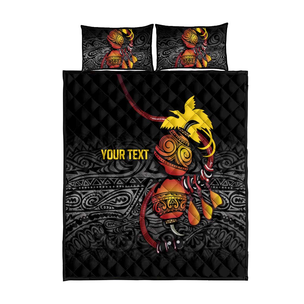 Personalized Papua New Guinea Milne Bay Quilt Bed Set Bagi Necklace Mix Lime Pot Grunge