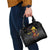 Personalized Papua New Guinea Milne Bay Shoulder Handbag Bagi Necklace Mix Lime Pot Grunge
