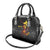 Personalized Papua New Guinea Milne Bay Shoulder Handbag Bagi Necklace Mix Lime Pot Grunge