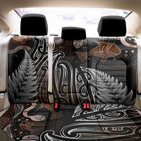 Aotearoa Maori - Australia Indigenous Back Car Seat Cover Koiri Whakairo Mix Aboriginal Art - Polynesian Pride