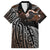 Aotearoa Maori - Australia Indigenous Family Matching Short Sleeve Bodycon Dress and Hawaiian Shirt Koiri Whakairo Mix Aboriginal Art - Polynesian Pride