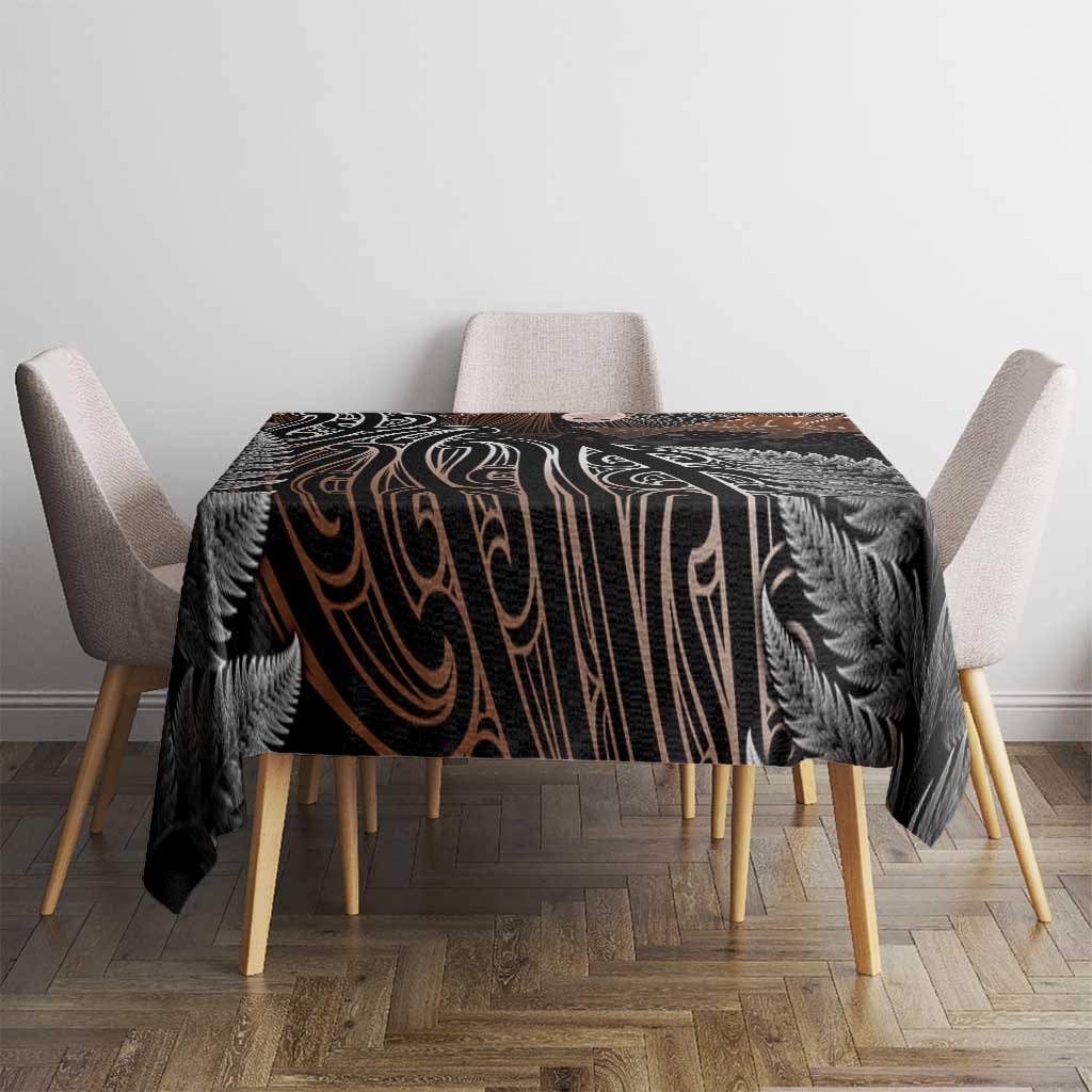 Aotearoa Maori - Australia Indigenous Tablecloth Koiri Whakairo Mix Aboriginal Art - Polynesian Pride