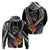 Personalised Polynesian Dog Hoodie Rottweiler With Polynesia Pattern Curve Style LT7 - Polynesian Pride