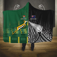Rugby South Africa New Zealand Greatest Rivals Hooded Blanket Tribal Motifs LT7 - Polynesian Pride