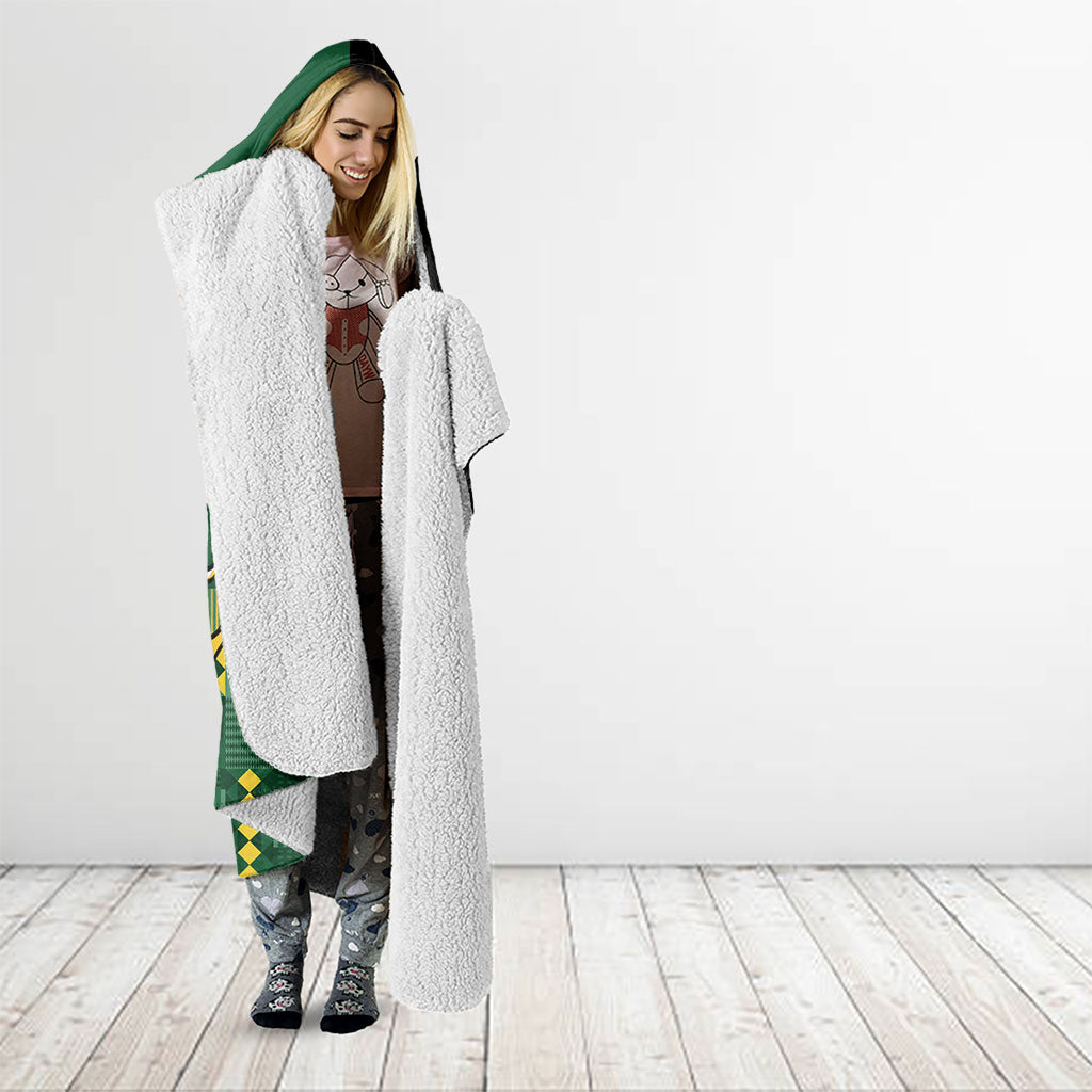 Rugby South Africa New Zealand Greatest Rivals Hooded Blanket Tribal Motifs LT7 - Polynesian Pride