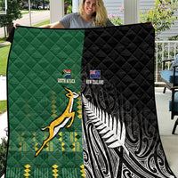 Rugby South Africa New Zealand Greatest Rivals Quilt Tribal Motifs LT7 Multicolor - Polynesian Pride