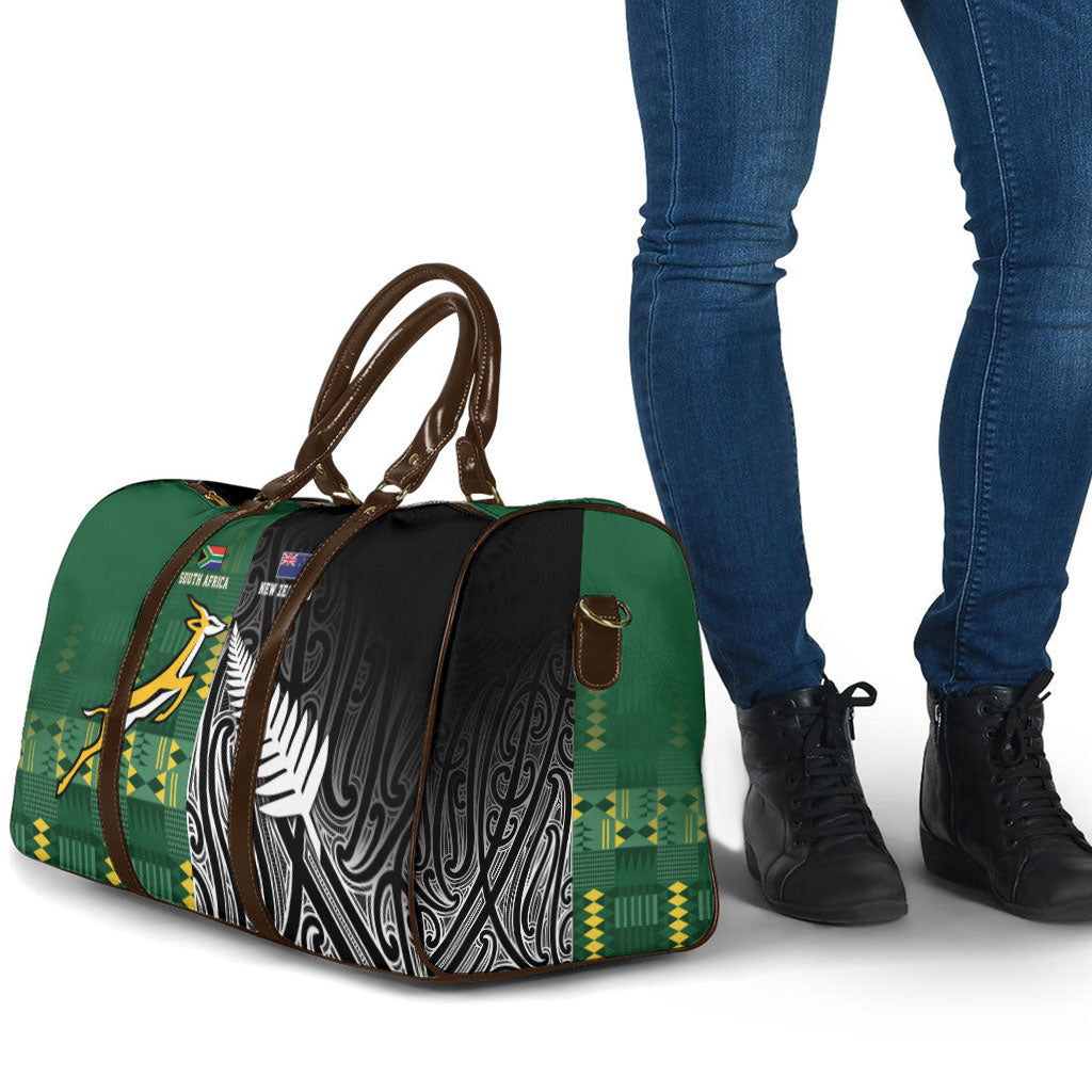 Rugby South Africa New Zealand Greatest Rivals Travel Bag Tribal Motifs LT7 - Polynesian Pride