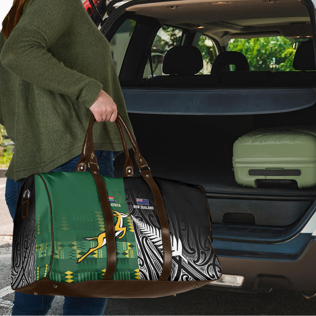 Rugby South Africa New Zealand Greatest Rivals Travel Bag Tribal Motifs LT7 - Polynesian Pride