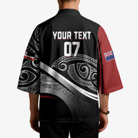 Aotearoa Maori Rugby Custom Kimono Kapa O Pango LT7 - Polynesian Pride