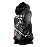 Aotearoa Maori Rugby Custom Sleeveless Hoodie Kapa O Pango LT7 - Polynesian Pride