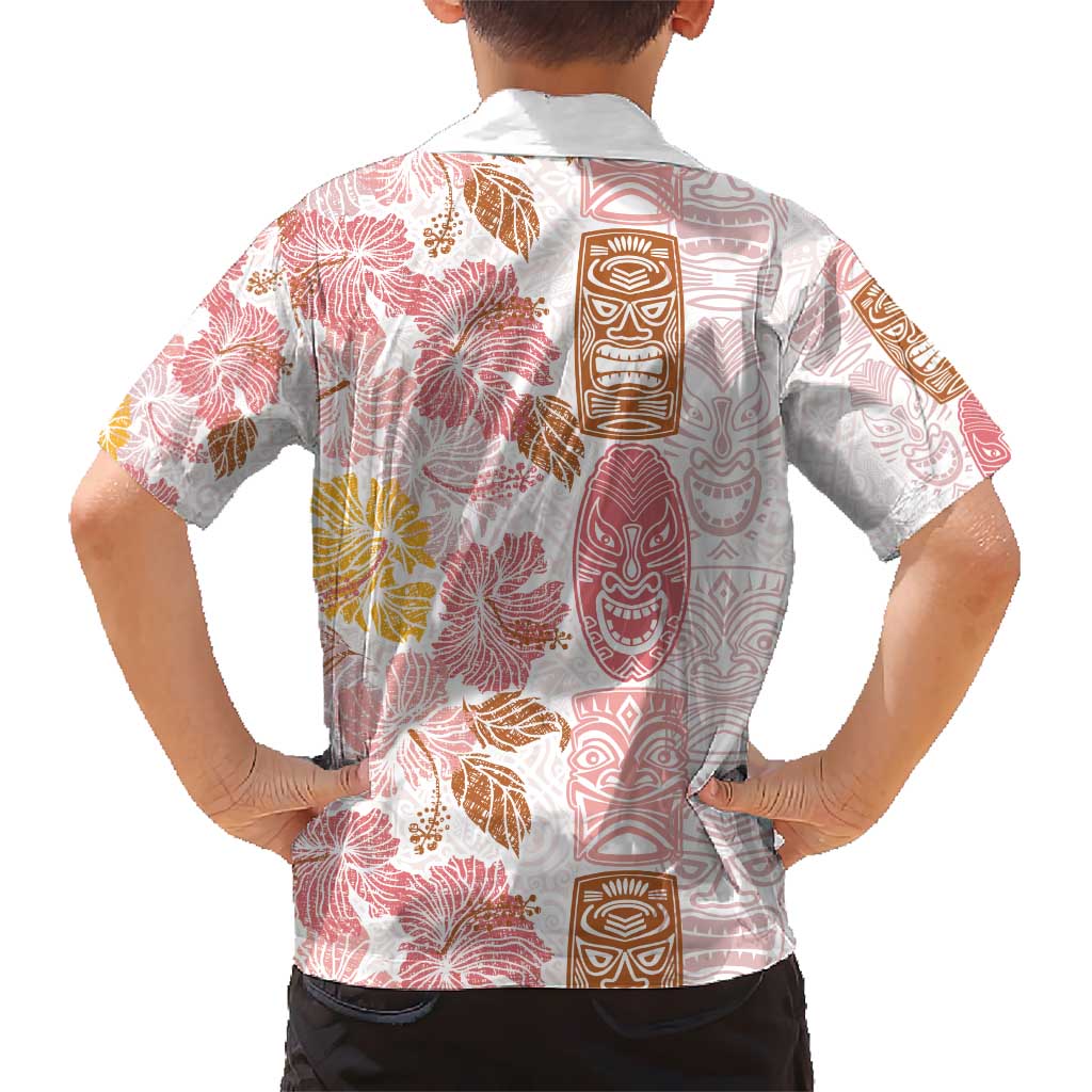 Christmas Aloha Hawaii Tiki Hawaiian Shirt Hibiscus Spring Colors - Polynesian Pride