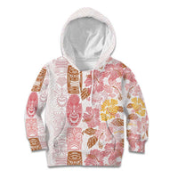 Christmas Aloha Hawaii Tiki Kid Hoodie Hibiscus Spring Colors - Polynesian Pride