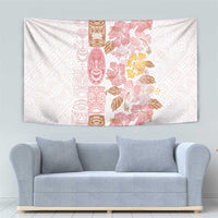 Christmas Aloha Hawaii Tiki Tapestry Hibiscus Spring Colors - Polynesian Pride