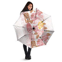 Christmas Aloha Hawaii Tiki Umbrella Hibiscus Spring Colors - Polynesian Pride