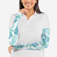 Christmas Aloha Hawaii Tiki Arm Sleeves Hibiscus Summer Colors - Polynesian Pride