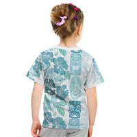 Christmas Aloha Hawaii Tiki Kid T Shirt Hibiscus Summer Colors - Polynesian Pride