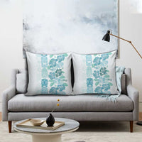 Christmas Aloha Hawaii Tiki Pillow Cover Hibiscus Summer Colors - Polynesian Pride