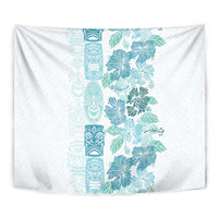 Christmas Aloha Hawaii Tiki Tapestry Hibiscus Summer Colors - Polynesian Pride