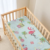 Aloha Hawaii Christmas Seamless Baby Bed Cover Plumeria Lei LT7 - Polynesian Pride