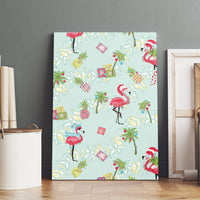 Aloha Hawaii Christmas Seamless Canvas Wall Art Plumeria Lei LT7 - Polynesian Pride