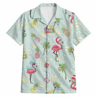 Aloha Hawaii Christmas Seamless Hawaiian Shirt Plumeria Lei LT7 Cerulean - Polynesian Pride