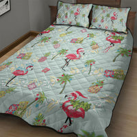 Aloha Hawaii Christmas Seamless Quilt Bed Set Plumeria Lei LT7 - Polynesian Pride