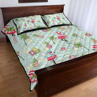 Aloha Hawaii Christmas Seamless Quilt Bed Set Plumeria Lei LT7 - Polynesian Pride