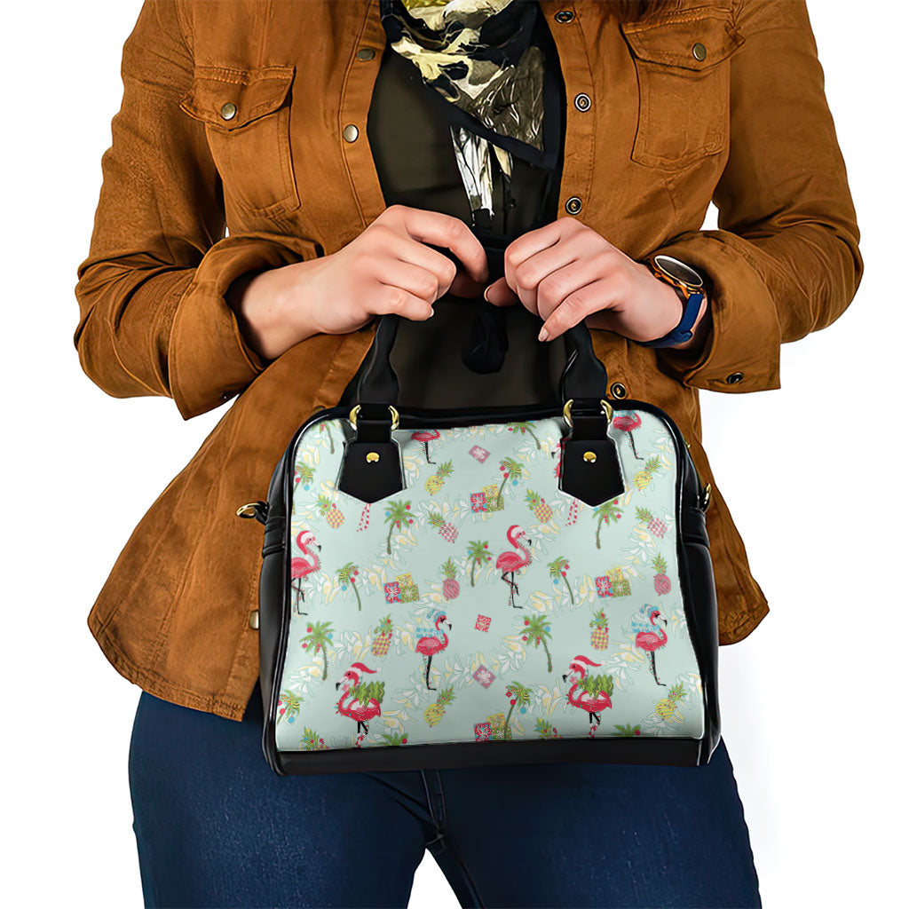 Aloha Hawaii Christmas Seamless Shoulder Handbag Plumeria Lei LT7 - Polynesian Pride