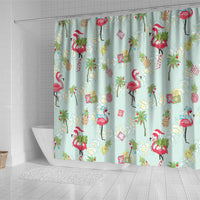 Aloha Hawaii Christmas Seamless Shower Curtain Plumeria Lei LT7 - Polynesian Pride