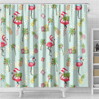 Aloha Hawaii Christmas Seamless Shower Curtain Plumeria Lei LT7 - Polynesian Pride