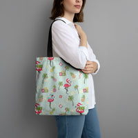 Aloha Hawaii Christmas Seamless Tote Bag Plumeria Lei LT7 - Polynesian Pride