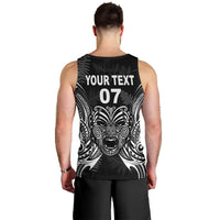 New Zealand Rugby Men Tank Top 2023 World Cup Aotearoa Create History LT7 - Polynesian Pride
