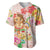 Aloha Hawaii Baseball Jersey Kawaii Mele Kalikimaka - Pastel Fever