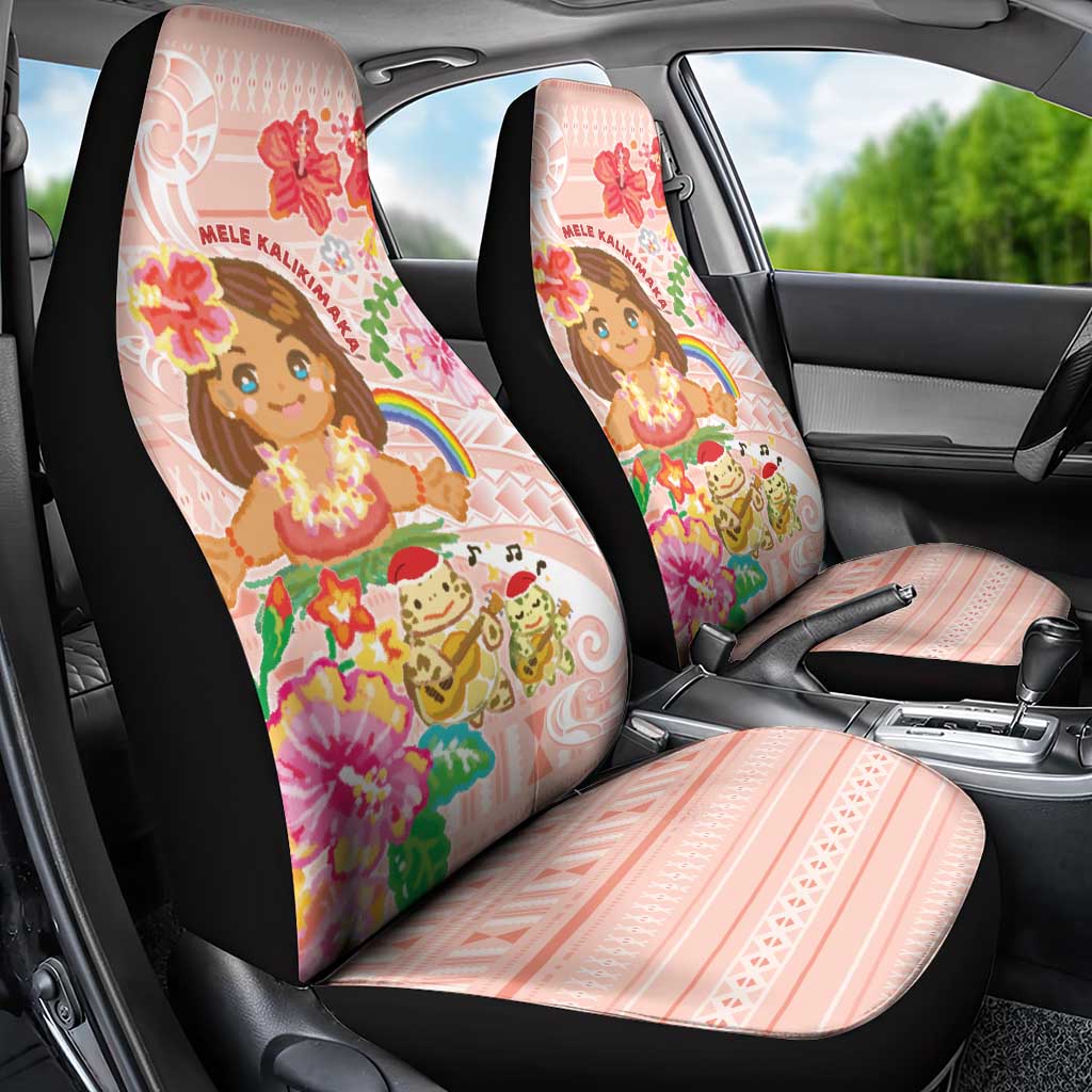 Aloha Hawaii Car Seat Cover Kawaii Mele Kalikimaka - Pastel Fever