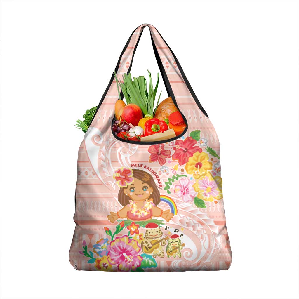 Aloha Hawaii Grocery Bag Kawaii Mele Kalikimaka - Pastel Fever