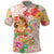 Aloha Hawaii Polo Shirt Kawaii Mele Kalikimaka - Pastel Fever