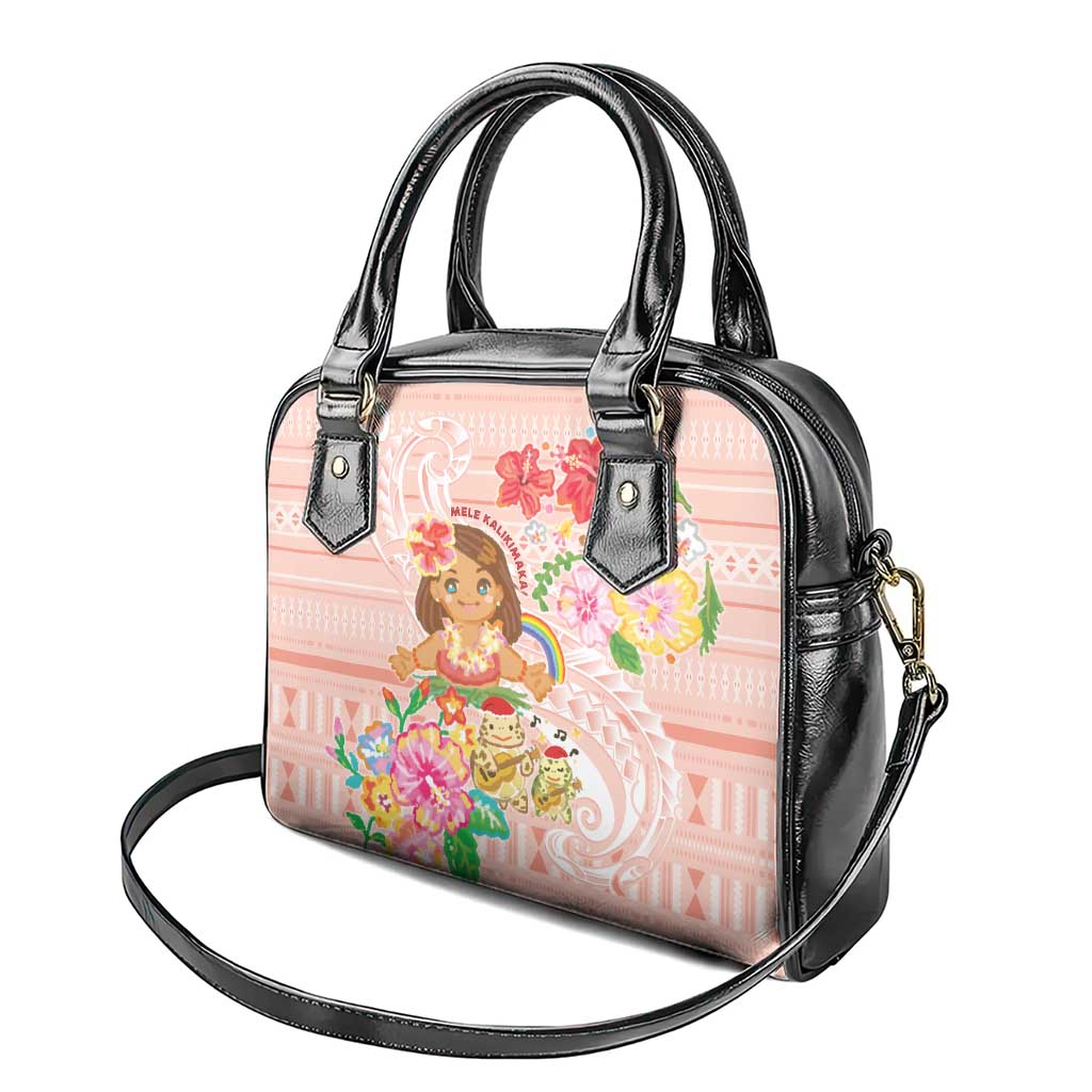 Aloha Hawaii Shoulder Handbag Kawaii Mele Kalikimaka - Pastel Fever